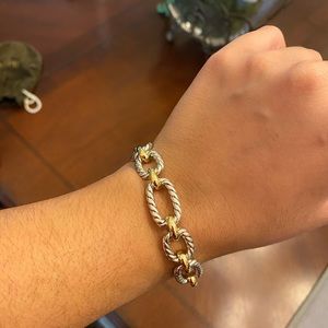 David Yurman Cushion Link Bracelet
